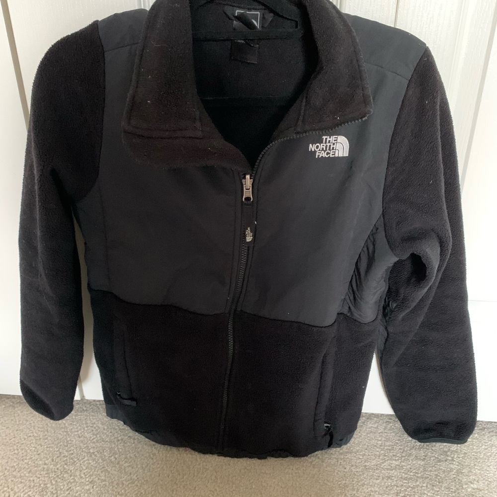 The North Face Black Denali Jacket - Kids XL